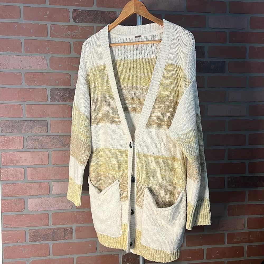 Free People oversized cardigan